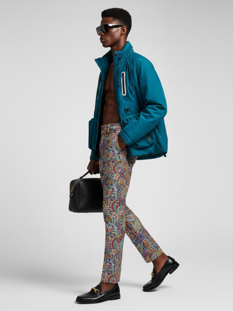 Men's Technical Jacket STREET ART QUEENS NYFW New Colecction BYMANYC ® New York - BYMANYC ® New York  