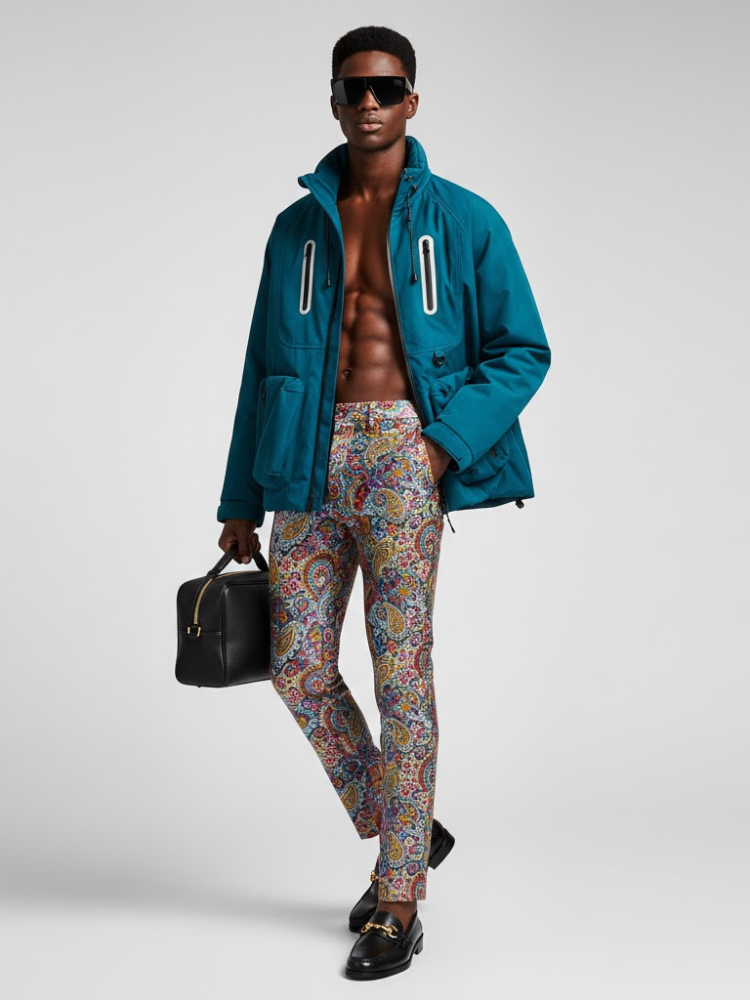 Men's Technical Jacket STREET ART QUEENS NYFW New Colecction BYMANYC ® New York - BYMANYC ® New York  