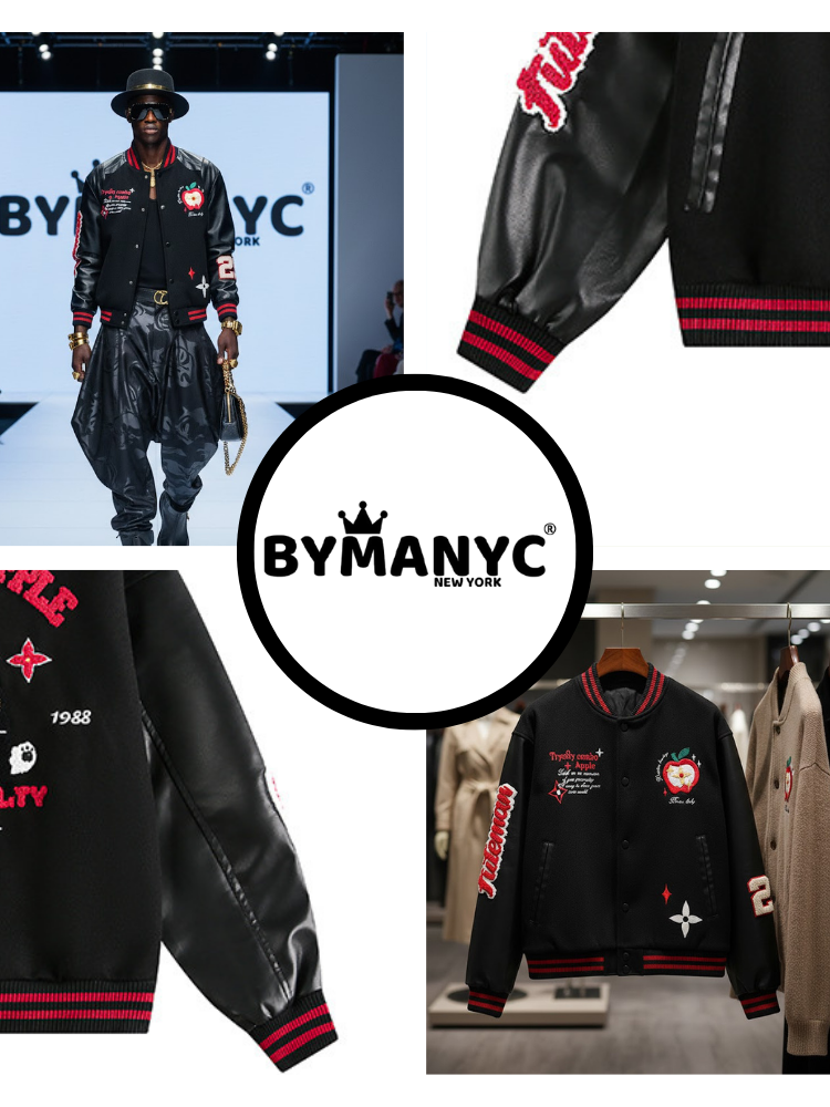 Men's Jacket VEGAN MANHATTAN NYFW Colecction BYMANYC ® New York
