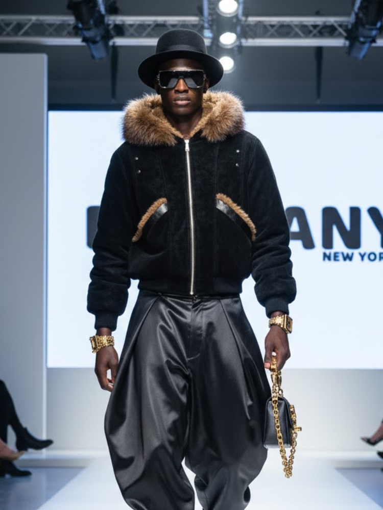 Men's Jacket VEGAN SOHO NYFW Colecction BYMANYC ® New York