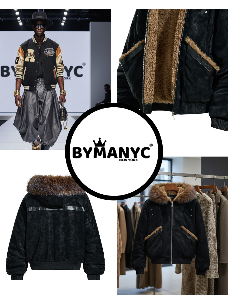 Men's Jacket VEGAN SOHO NYFW Colecction BYMANYC ® New York