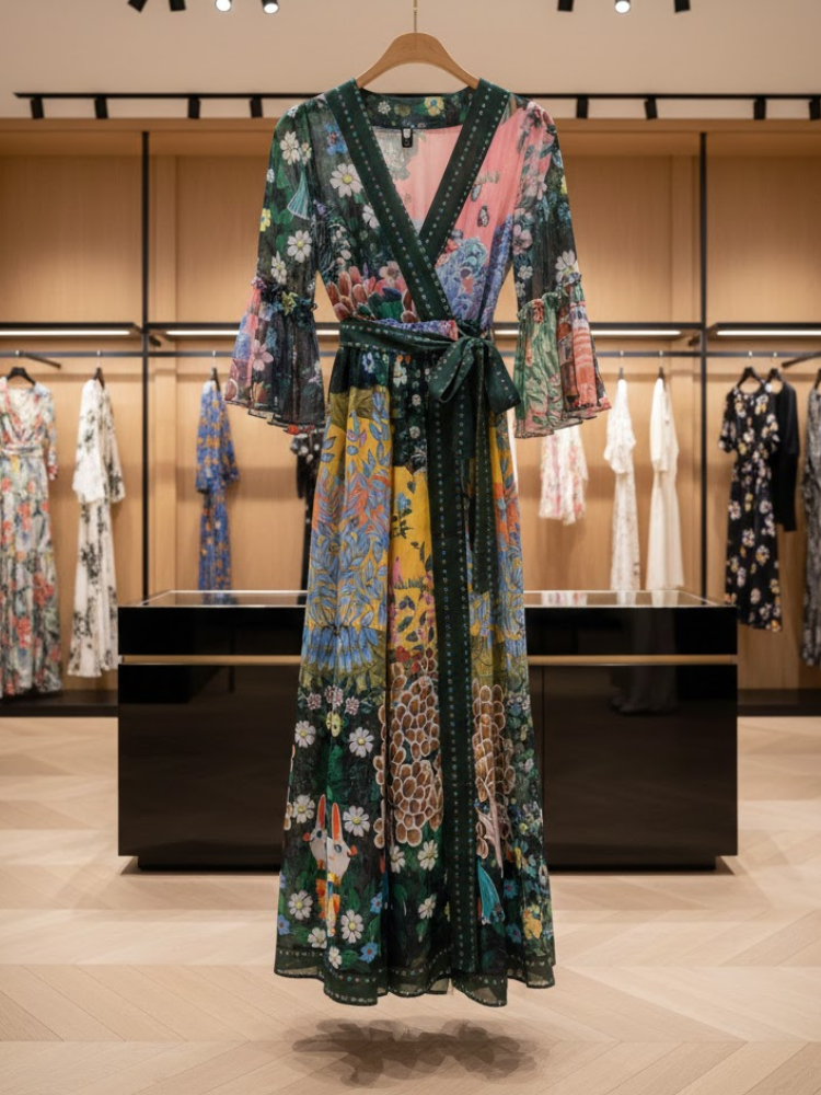 Midnight Orchid Gown • FIFTH AVE New Collection BYMANYC ® New York