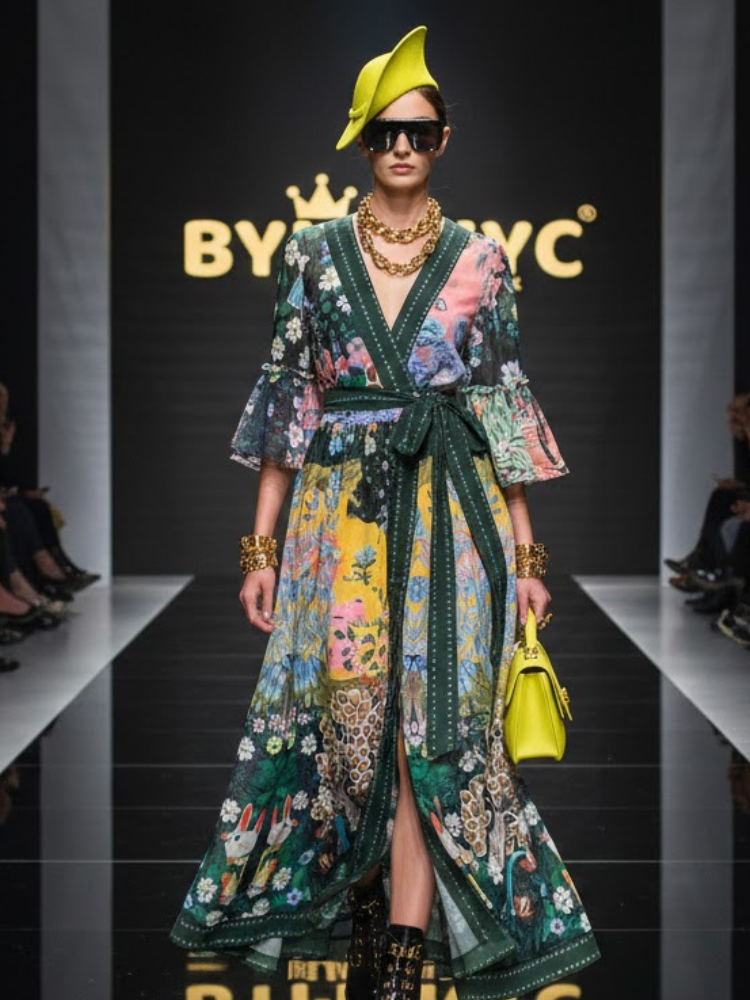 Midnight Orchid Gown • FIFTH AVE New Collection BYMANYC ® New York