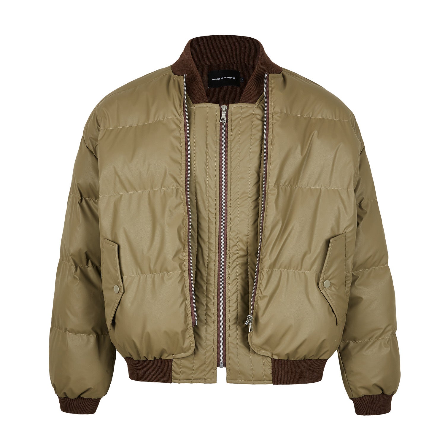 Multi-Zipper Puffer Jacket, Bushwick | Unisex - BYMANYC ® New York - BYMANYC ® New York  
