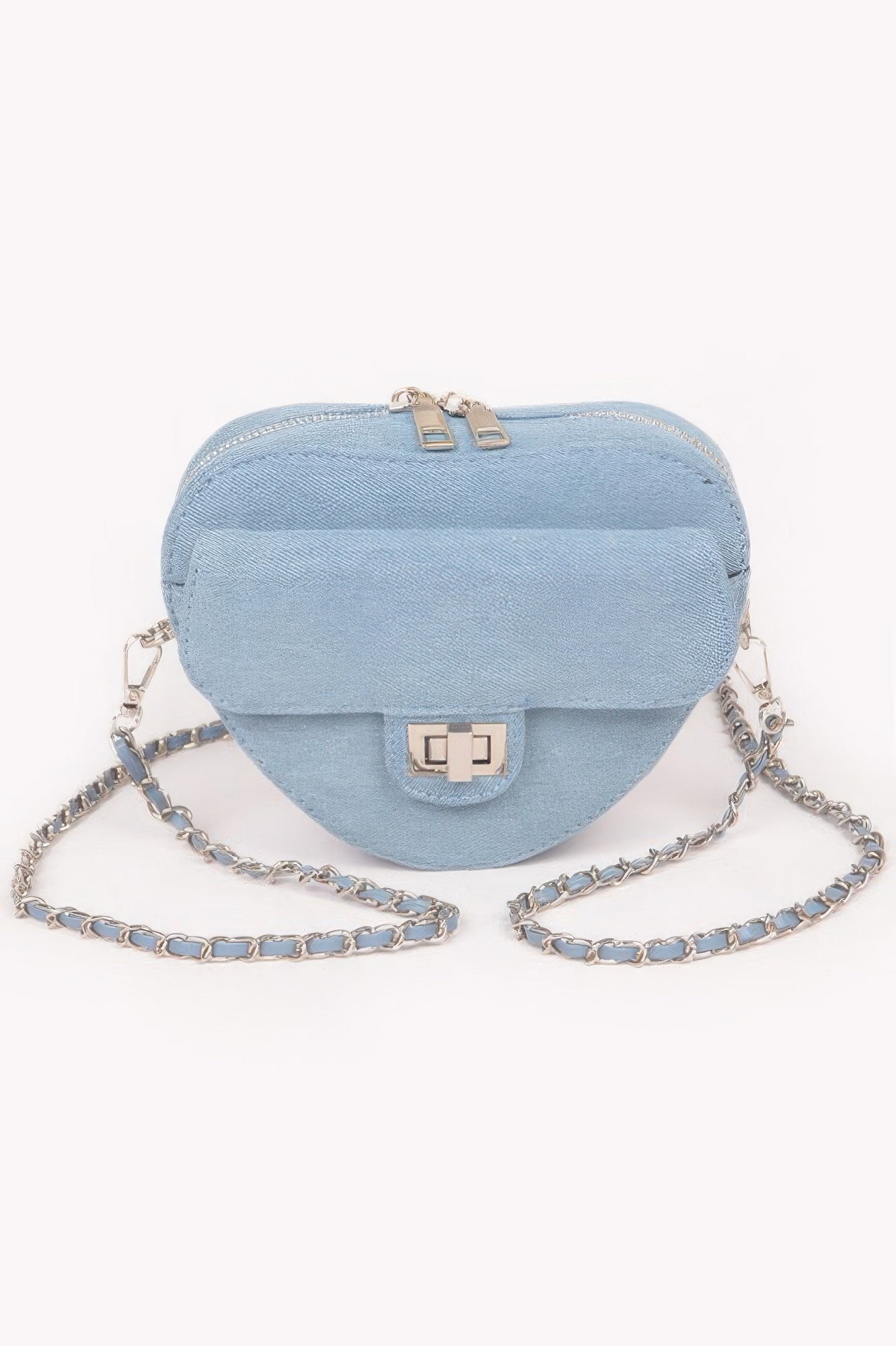  NOHO Heart Denim Crossbody - New Collection Los Angeles - BYMANYC ® New York  NYC Wholesale Boutique Inventory - No MOQ & Ready to Ship
