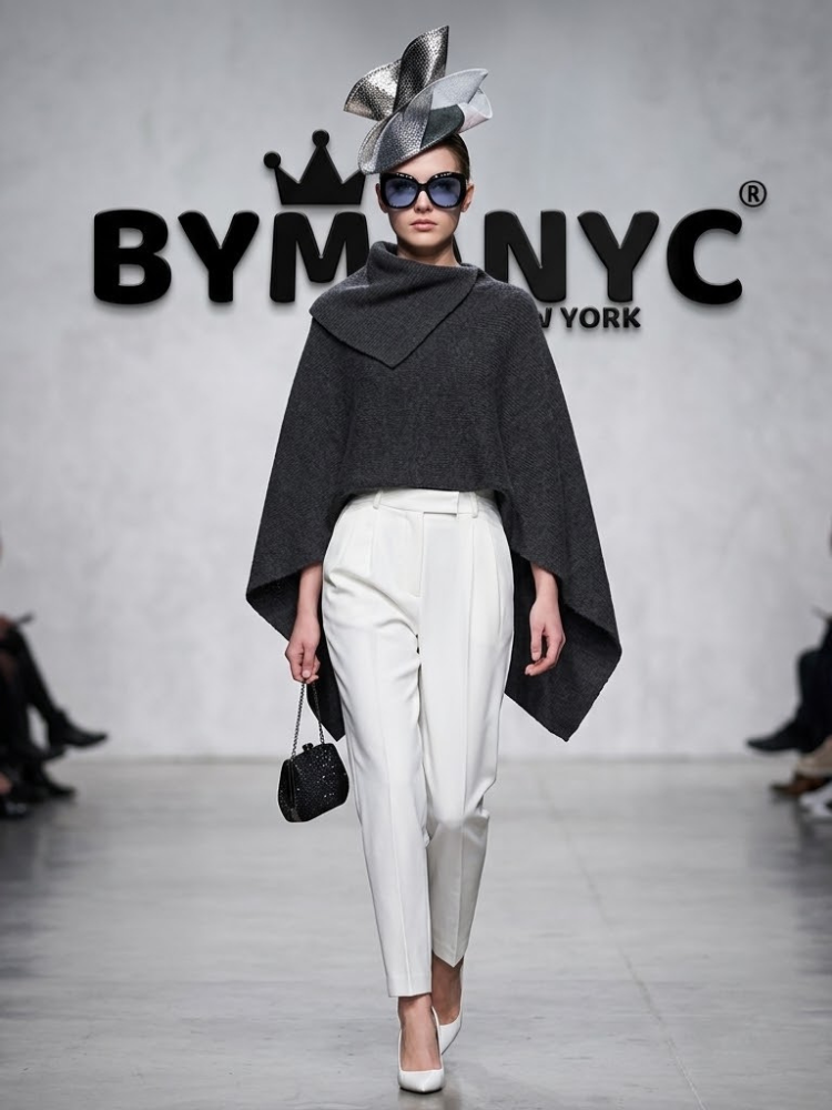 WOMEN'S CAPE JACKET Ecological Prêt-à-Porter New Collection NOLITA BYMANYC ® New York