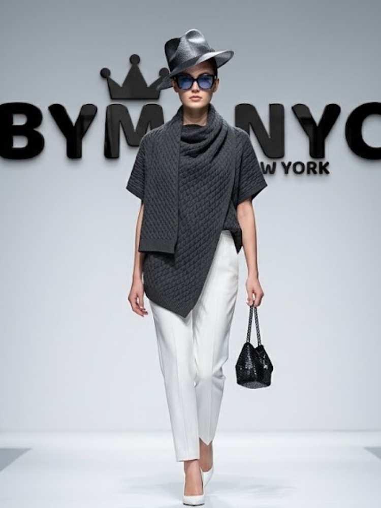 WOMEN'S CAPE JACKET Ecological Prêt-à-Porter New Collection UPPER WEST SIDE BYMANYC ® New York