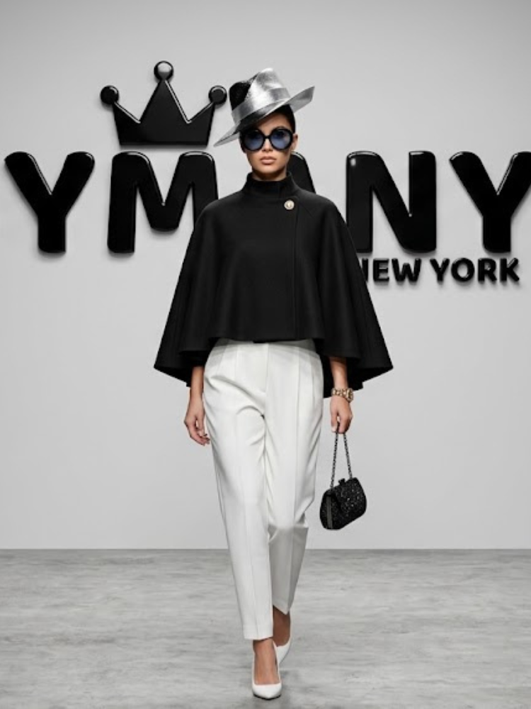 WOMEN'S JACKET CAPE Ecological Prêt-à-Porter New Collection UPPER EAST SIDE BYMANYC ® New York