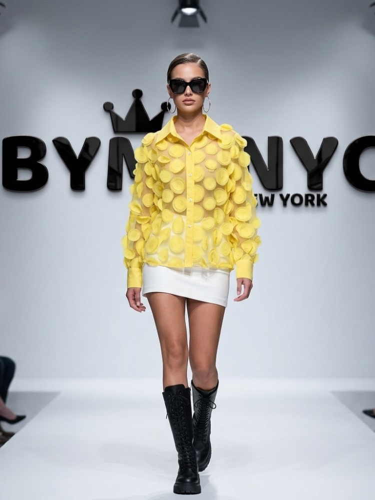 WOMEN'S BLOUSE Elegant Ecological Prêt-à-Porter New Collection TRIBECA BYMANYC ® New York