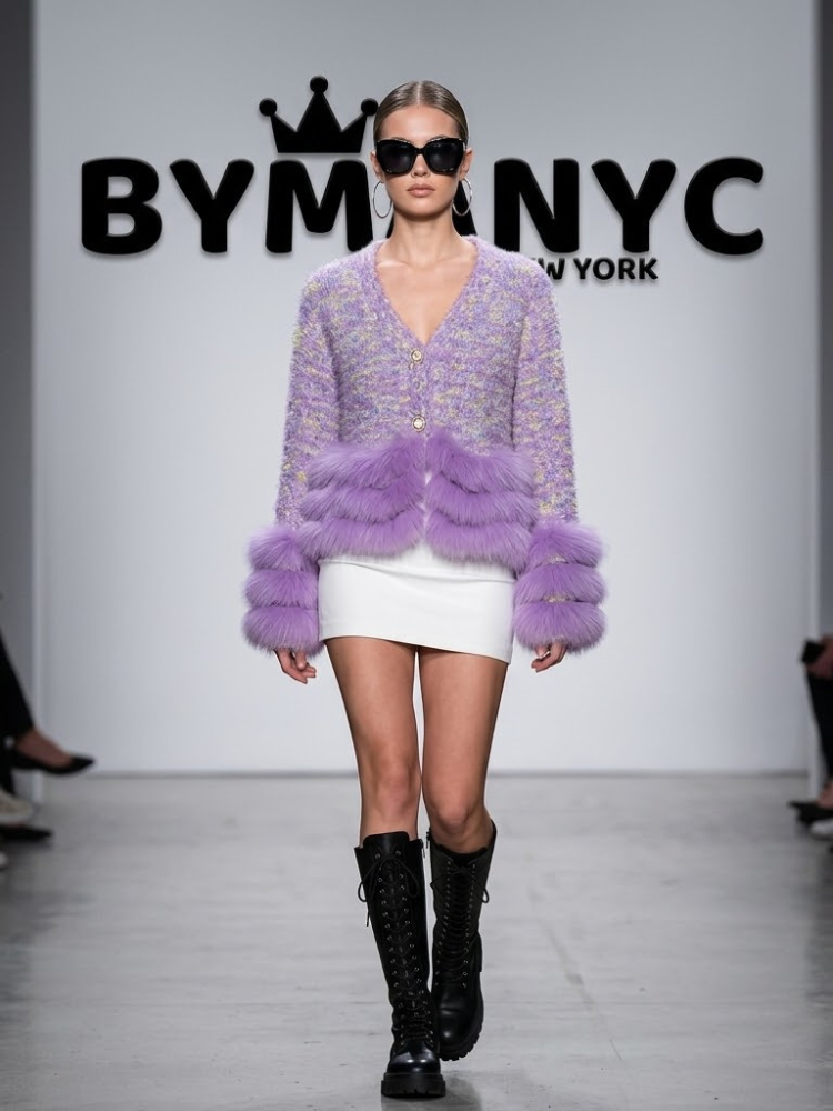 WOMEN'S JACKET Elegant Ecological Prêt-à-Porter New Collection BATTERY PARK BYMANYC ® New York