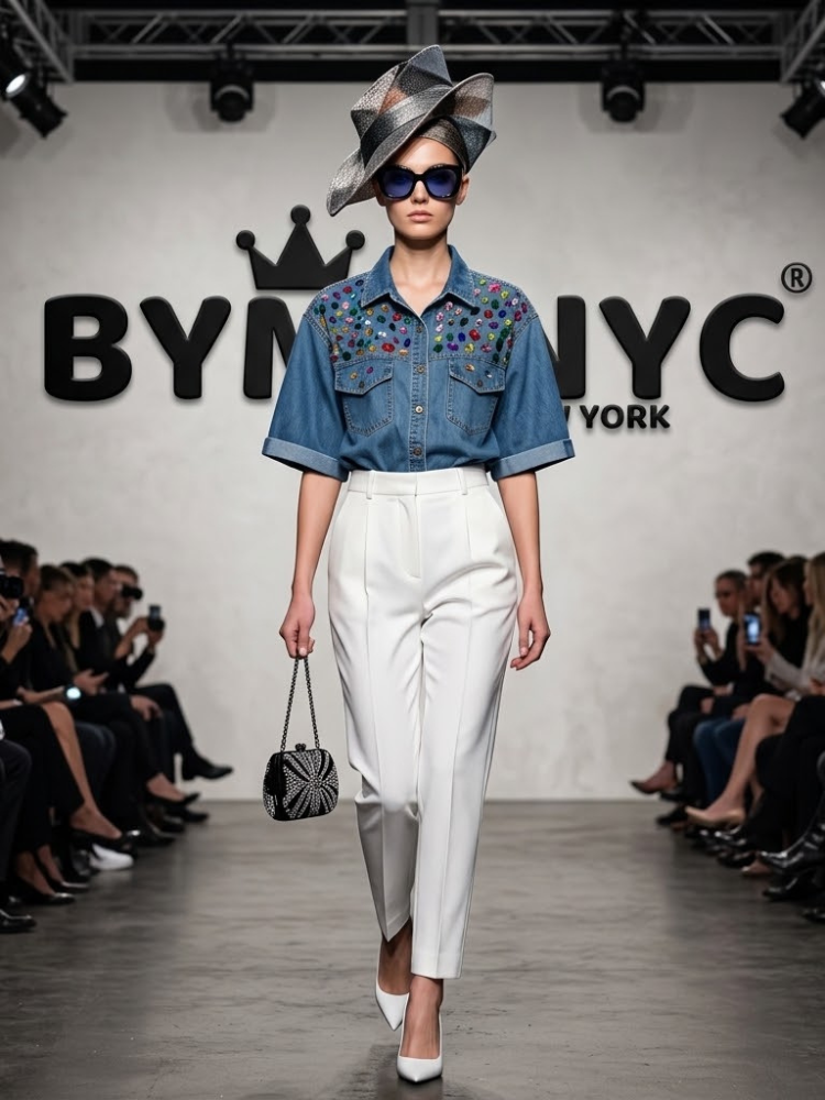 WOMEN'S BLOUSE Ecological Prêt-à-Porter New Collection SOHO BYMANYC ® New York