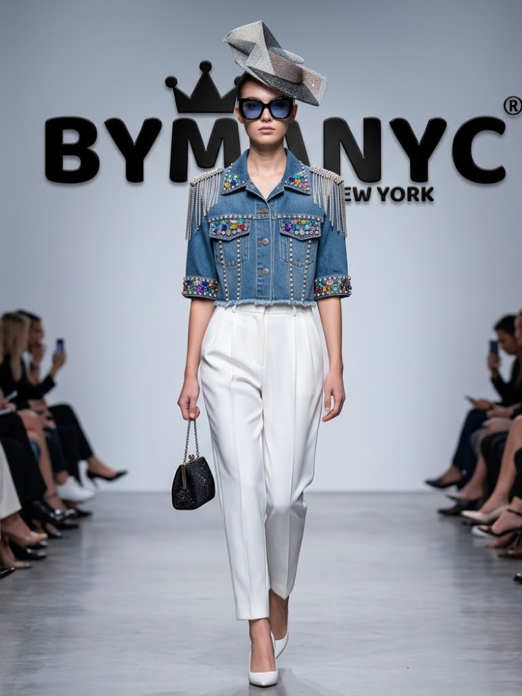 WOMEN'S JACKET Ecological Prêt-à-Porter New Collection MADISON AVENUE BYMANYC ® New York