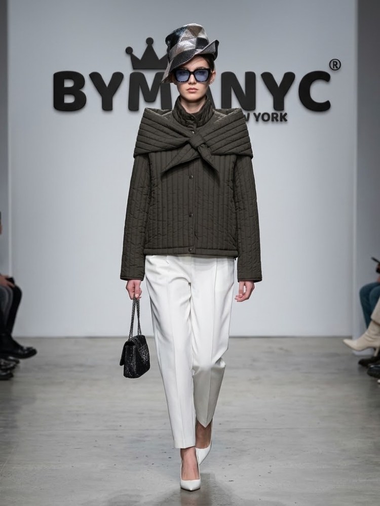WOMEN'S JACKET Ecological LITTLE ITALY New Collection Trendy BYMANYC ® New York