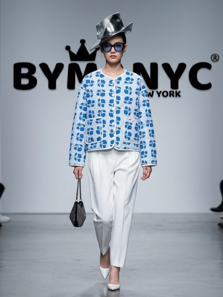 WOMEN'S JACKET Ecological FINANCIAL DISTRICT New Collection Trendy BYMANYC ® New York
