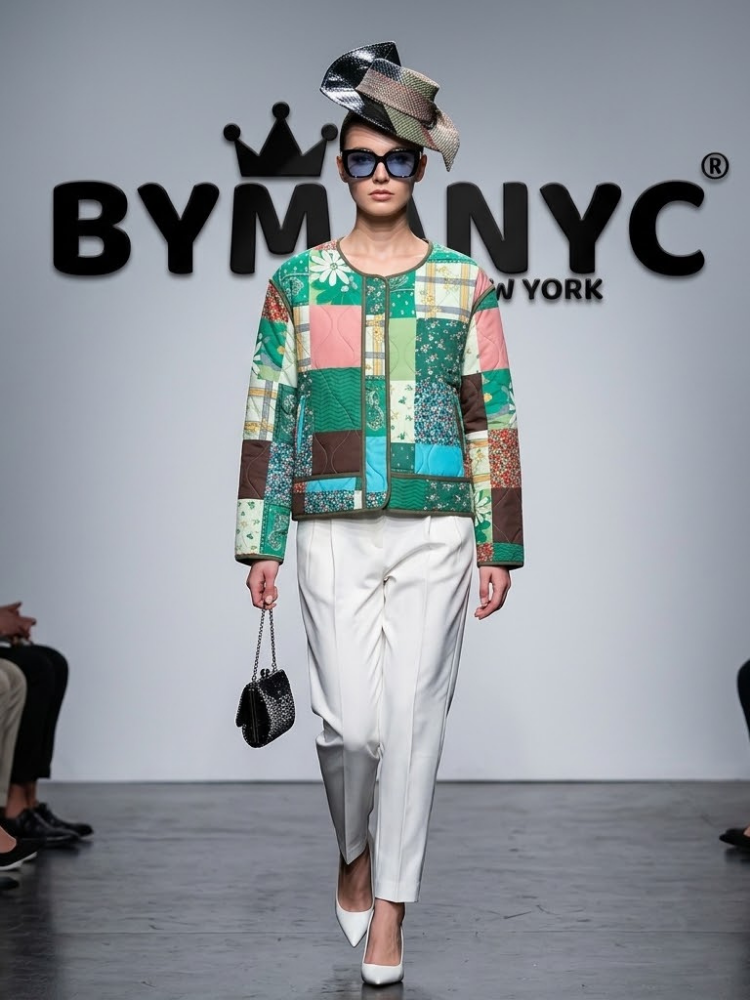 WOMEN'S JACKET Ecological MORNINGSIDE New Collection Top Trendy BYMANYC ® New York