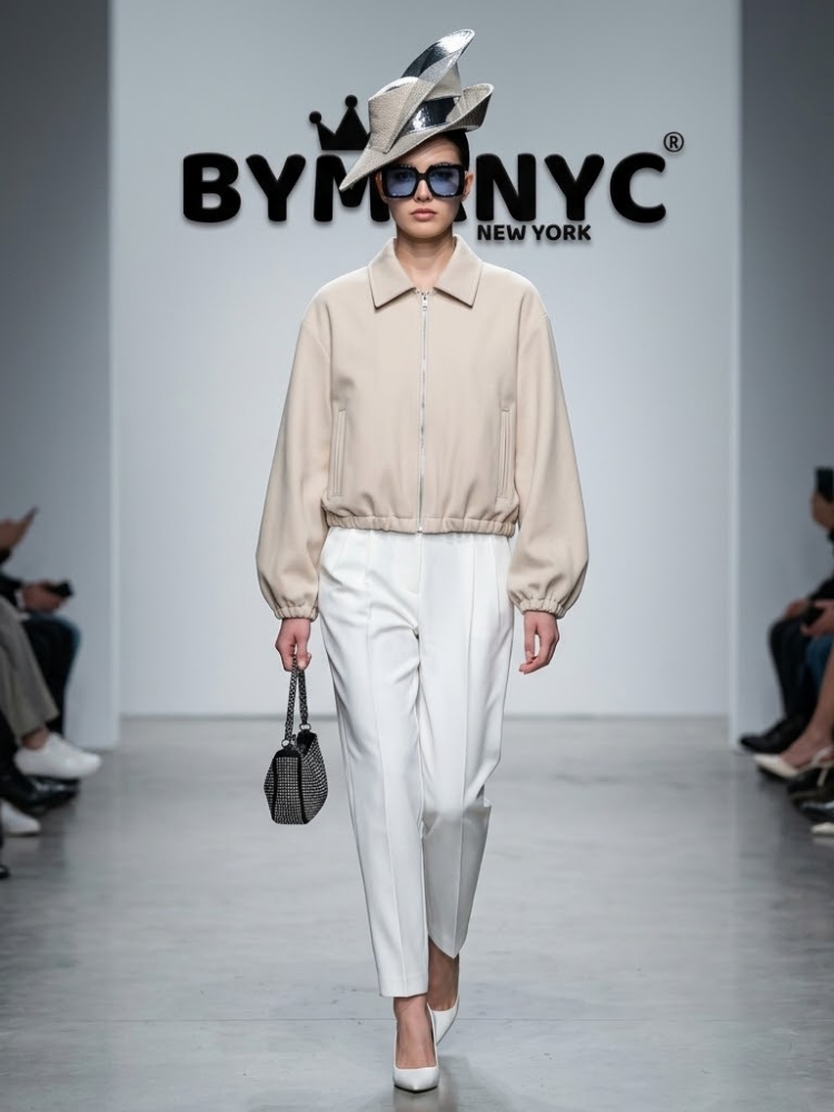 WOMEN'S JACKET Ecological BROADWAY New Collection Top Trendy BYMANYC ® New York