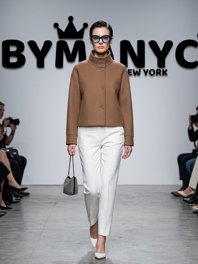 WOMEN'S JACKET Ecological PARK AVENUE New Collection Top Trendy BYMANYC ® New York