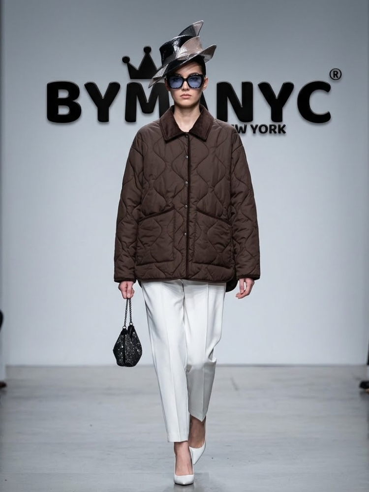 WOMEN'S JACKET Ecological HARLEM New Collection Trendy BYMANYC ® New York