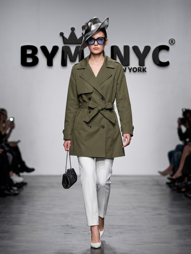 WOMEN'S JACKET Ecological ROCKEFELLER New Collection Top Trendy BYMANYC ® New York