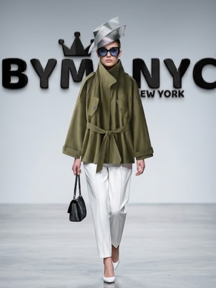 WOMEN'S JACKET Ecological FIFTH AVENUE New Collection Top Trendy BYMANYC ® New York