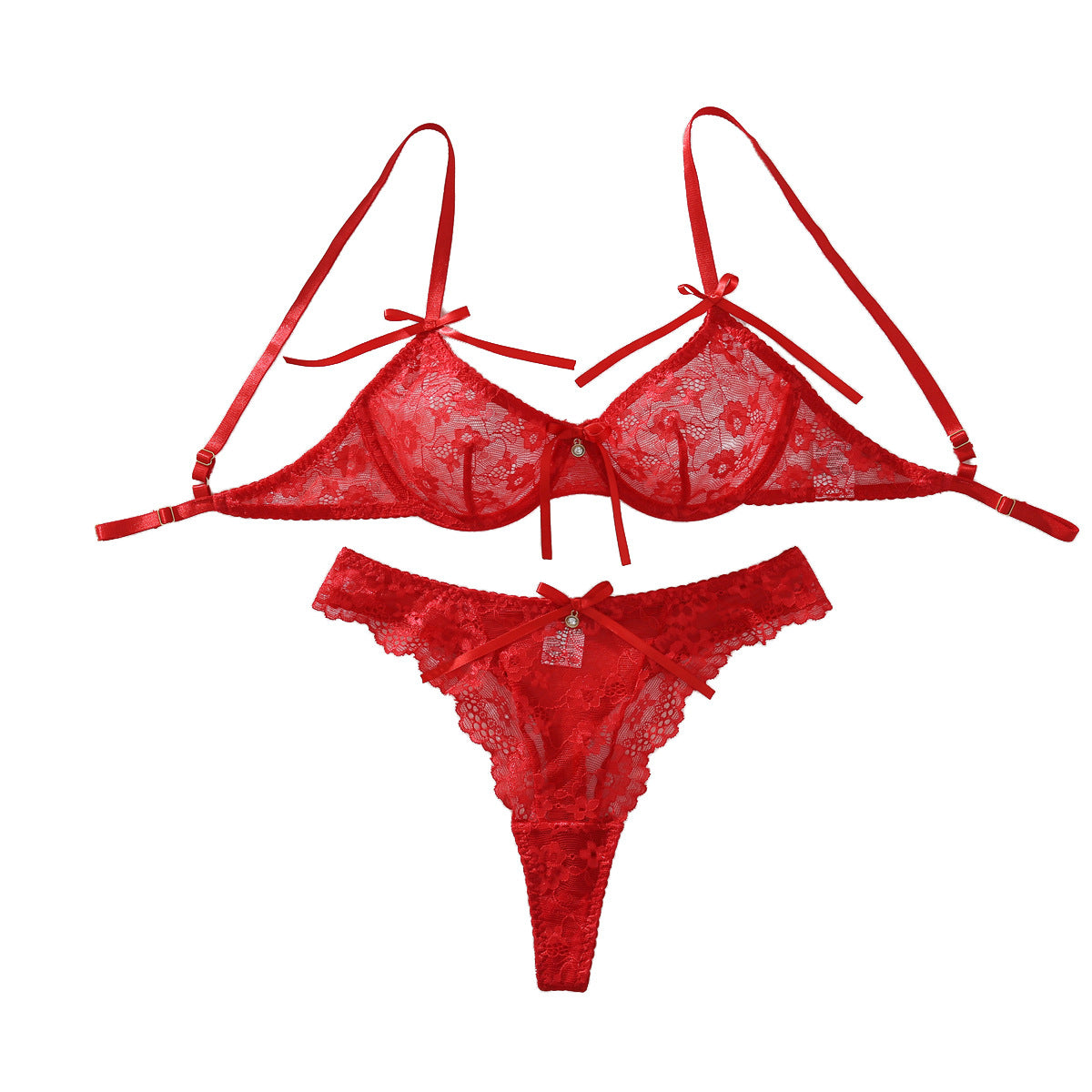 New Sexy See-Through Lace Lingerie Set For Women, Backless, Upper East Side, BYMANYC New York. - BYMANYC ® New York  