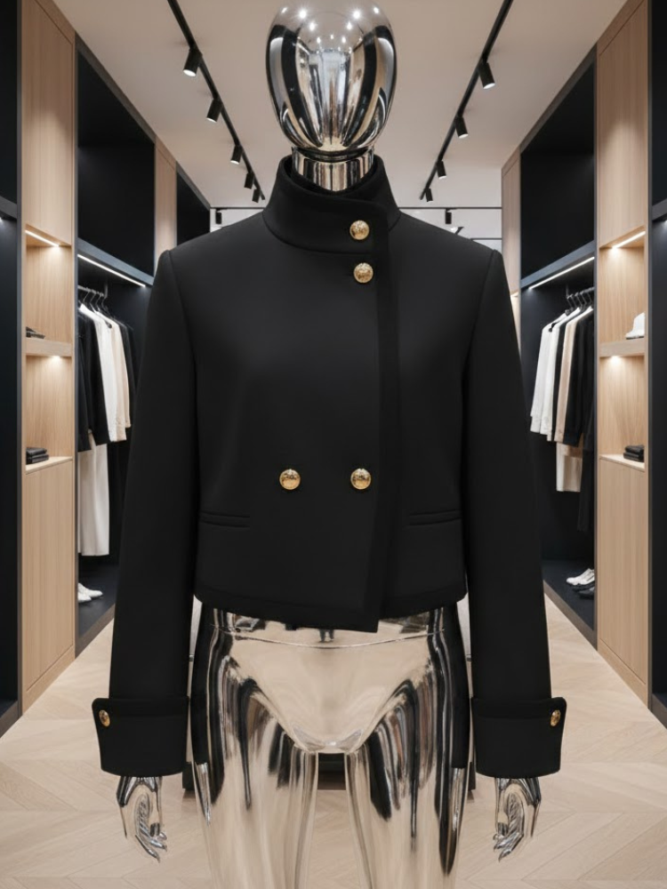  Noir Avant-Garde Jacket • FIFTH AVE New Collection BYMANYC ® New York  NYC Wholesale Boutique Inventory - No MOQ & Ready to Ship