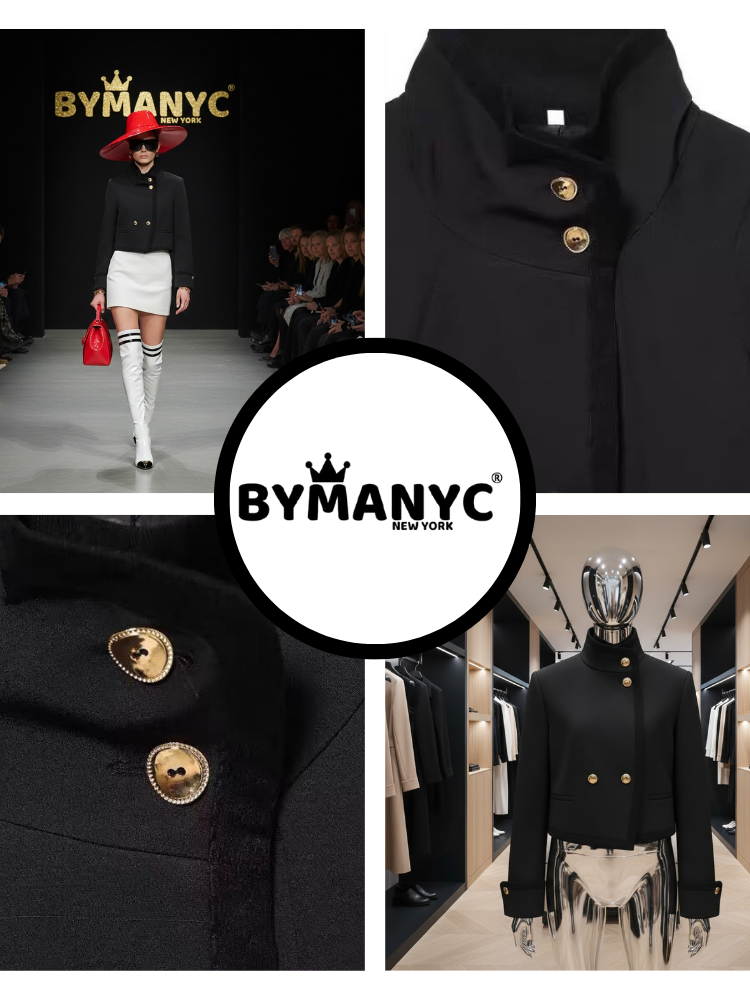  Noir Avant-Garde Jacket • FIFTH AVE New Collection BYMANYC ® New York  NYC Wholesale Boutique Inventory - No MOQ & Ready to Ship