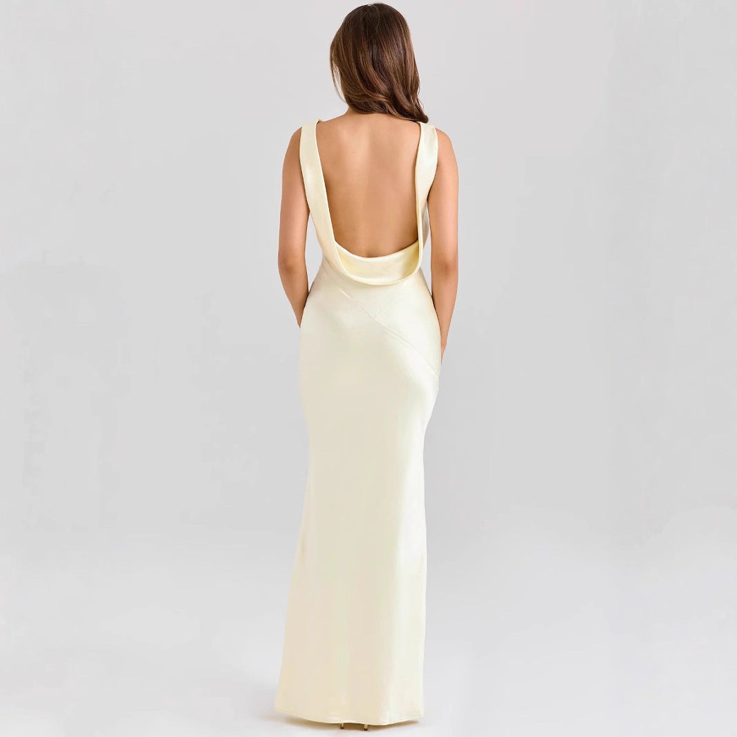 Off-the-Shoulder Fitted Chiffon Dress For Women, Upper West Side, BYMANYC New York. - BYMANYC ® New York  