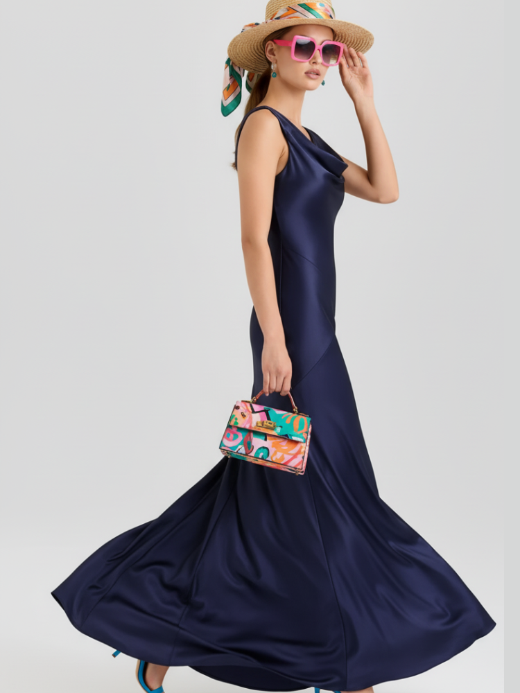  Off-the-Shoulder Fitted Chiffon Dress For Women, Upper West Side, BYMANYC New York.  NYC Wholesale Boutique Inventory - No MOQ & Ready to Ship