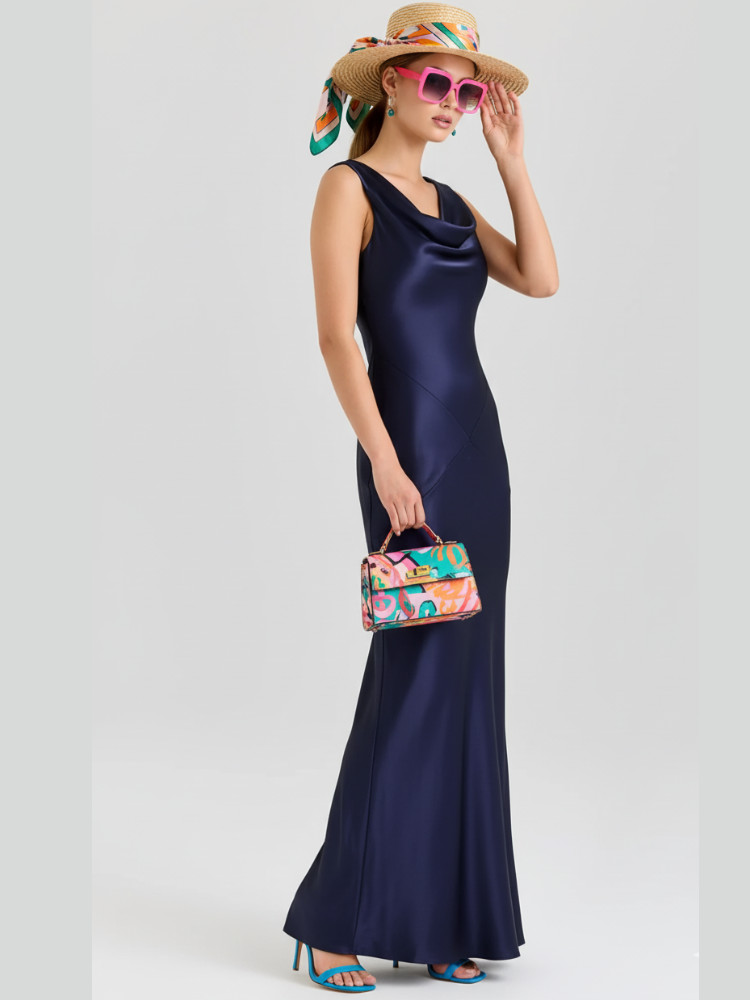  Off-the-Shoulder Fitted Chiffon Dress For Women, Upper West Side, BYMANYC New York.  NYC Wholesale Boutique Inventory - No MOQ & Ready to Ship