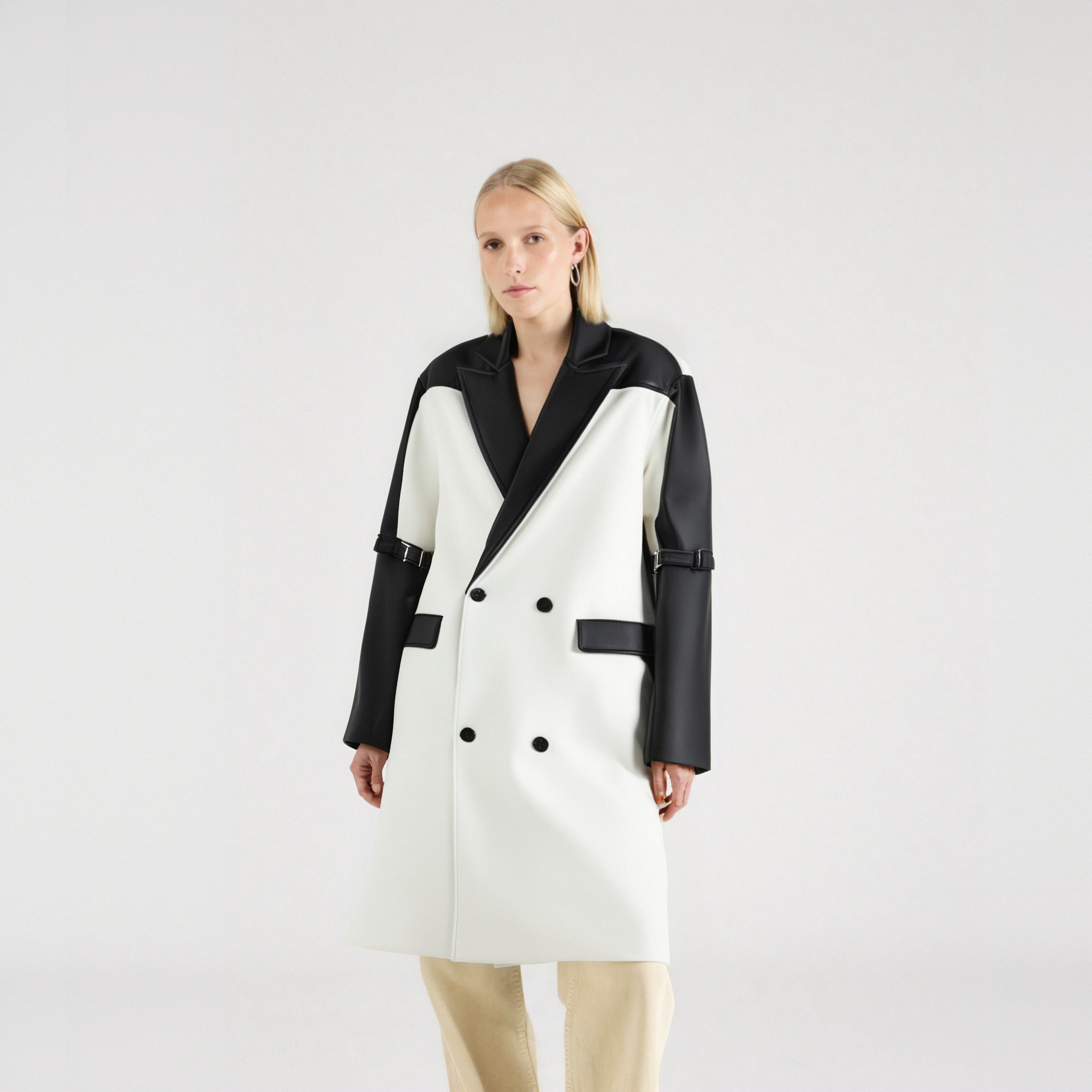 PU Leather Trench, Hudson Yards | Women - BYMANYC ® New York - BYMANYC ® New York  