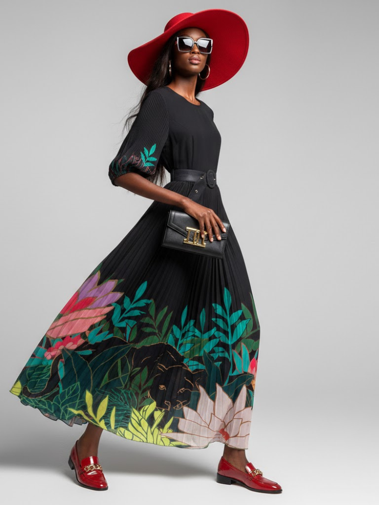 Panthera Bloom Maxi • TRIBECA New Collection BYMANYC ® New York - BYMANYC ® New York  