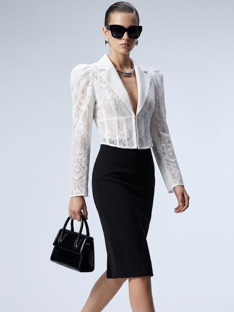 Jacket Woman BYMANYC ® New York FIFTH AVE LACE - New Collection