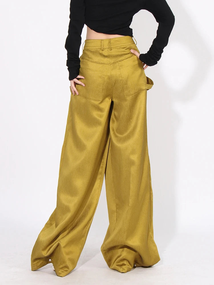 Patchwork Pocket Pants, Dumbo | Women - BYMANYC ® New York - BYMANYC ® New York  