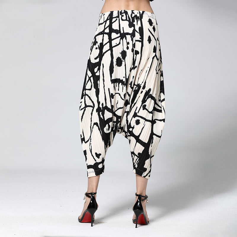 Pleated Harem Pants, The Village | Women - BYMANYC ® New York - BYMANYC ® New York  