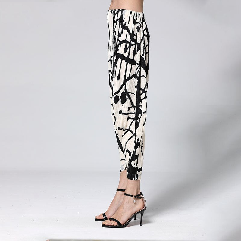 Pleated Harem Pants, The Village | Women - BYMANYC ® New York - BYMANYC ® New York  