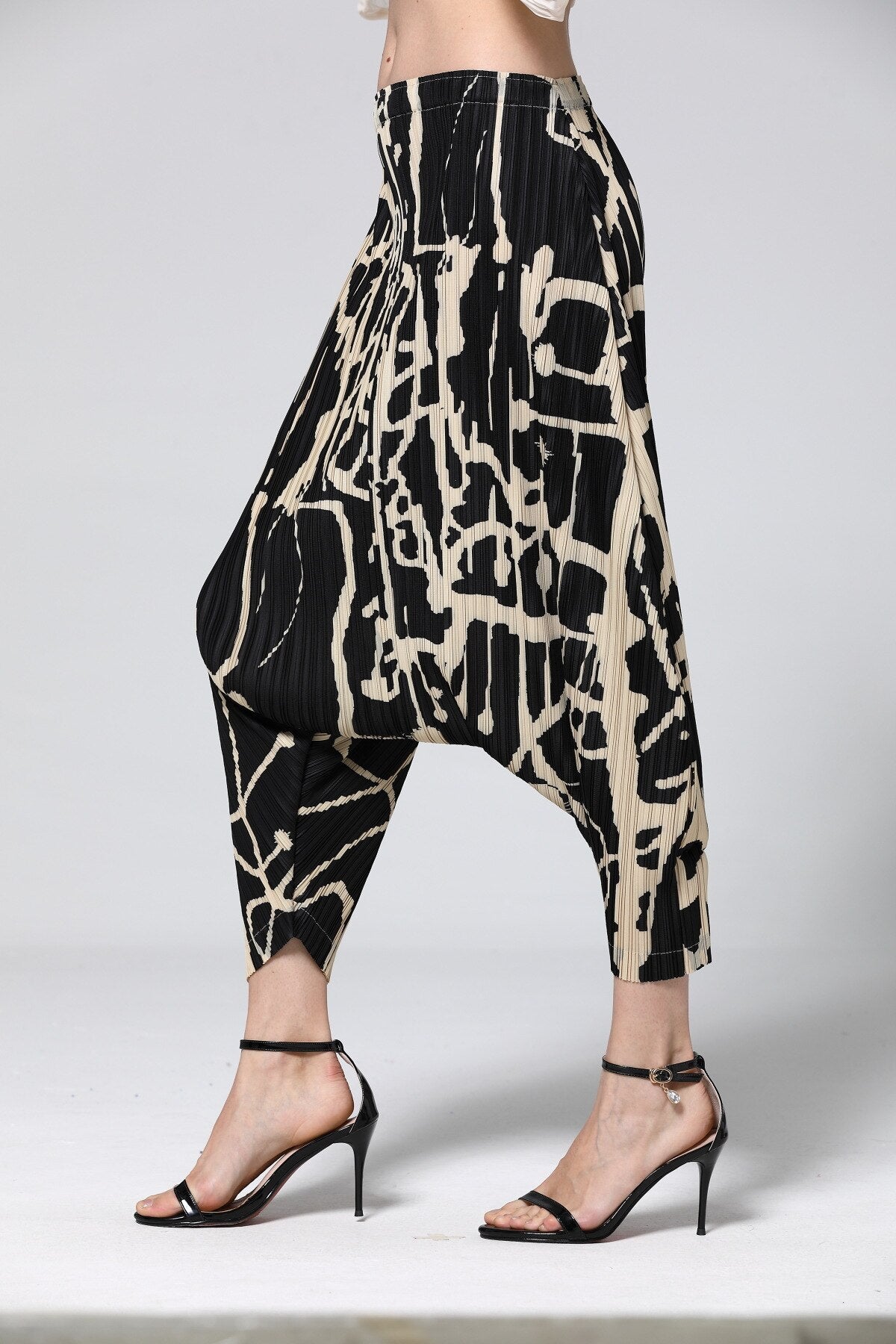 Pleated Harem Pants, The Village | Women - BYMANYC ® New York - BYMANYC ® New York  