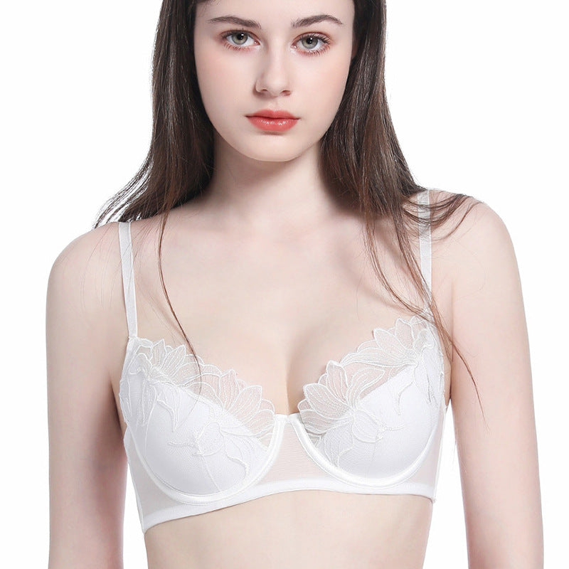 Plus Size French Style Minimizer Bra for Large Chests and Bustier, Upper East Side, BYMANYC New York. - BYMANYC ® New York  