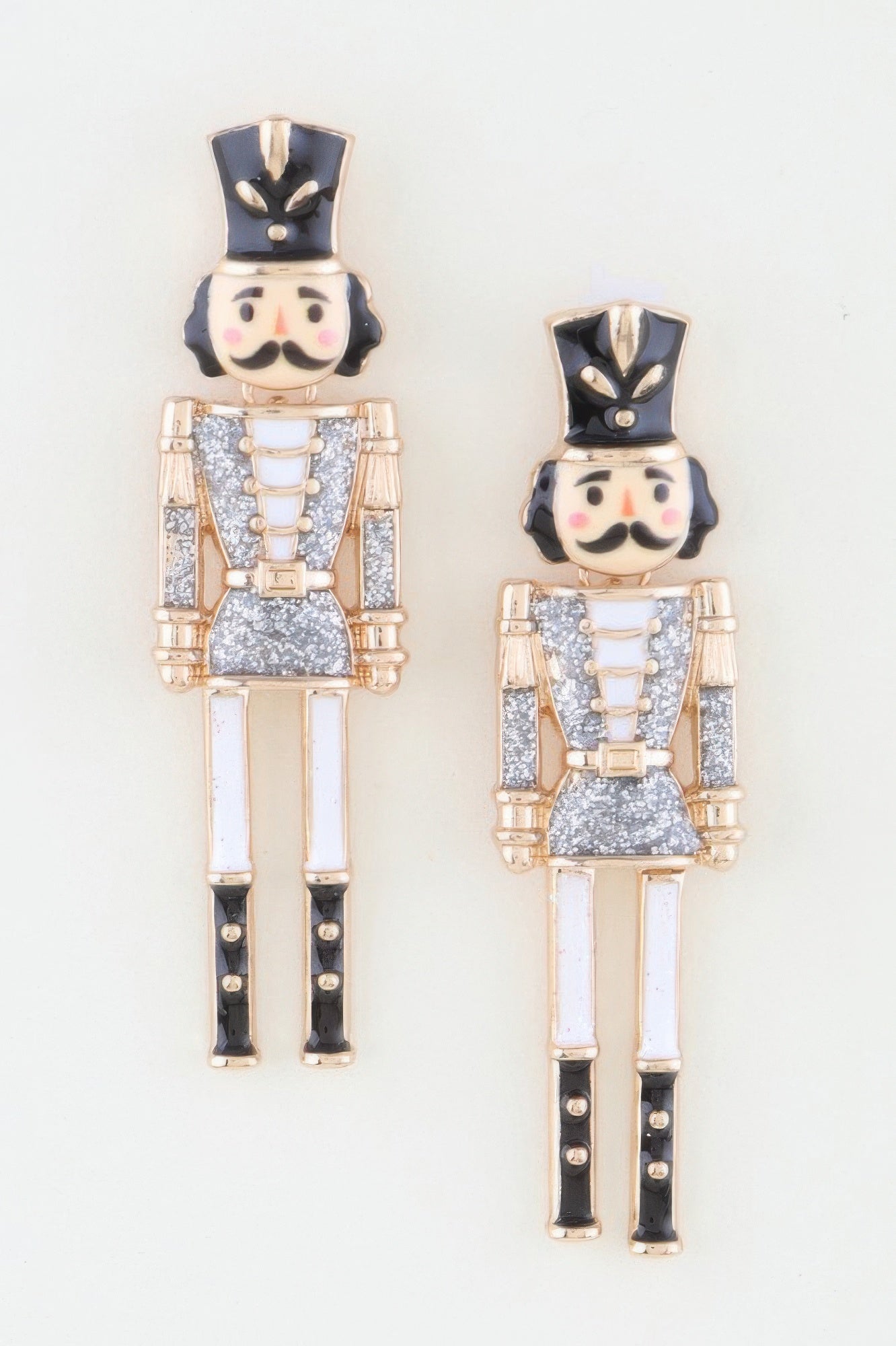  RADIO CITY Glitter Nutcracker Drop Earrings: BYMANYC ® New York  NYC Wholesale Boutique Inventory - No MOQ & Ready to Ship