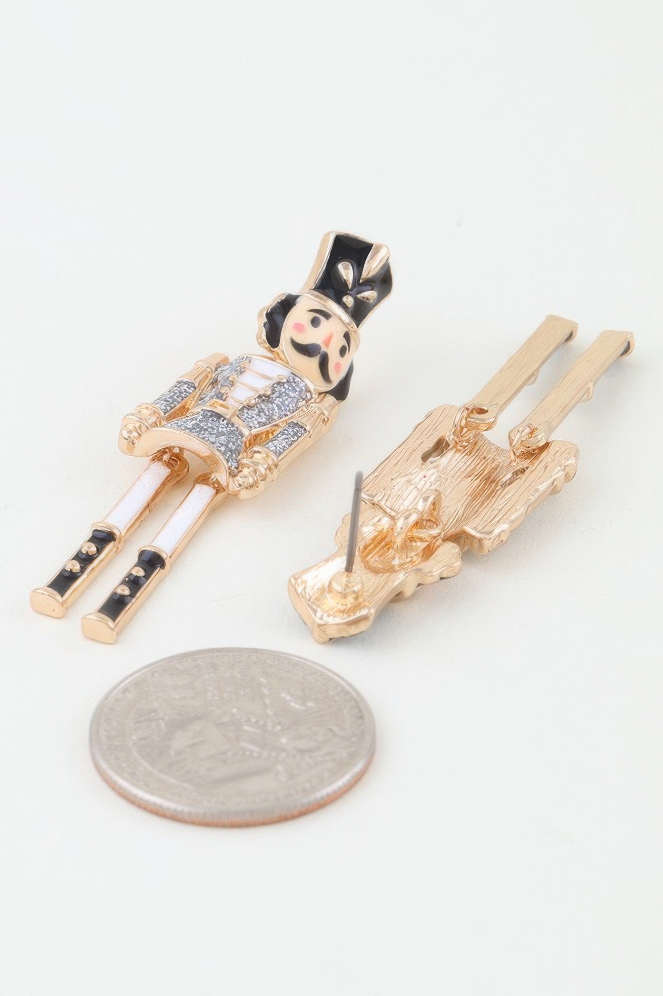  RADIO CITY Glitter Nutcracker Drop Earrings: BYMANYC ® New York  NYC Wholesale Boutique Inventory - No MOQ & Ready to Ship