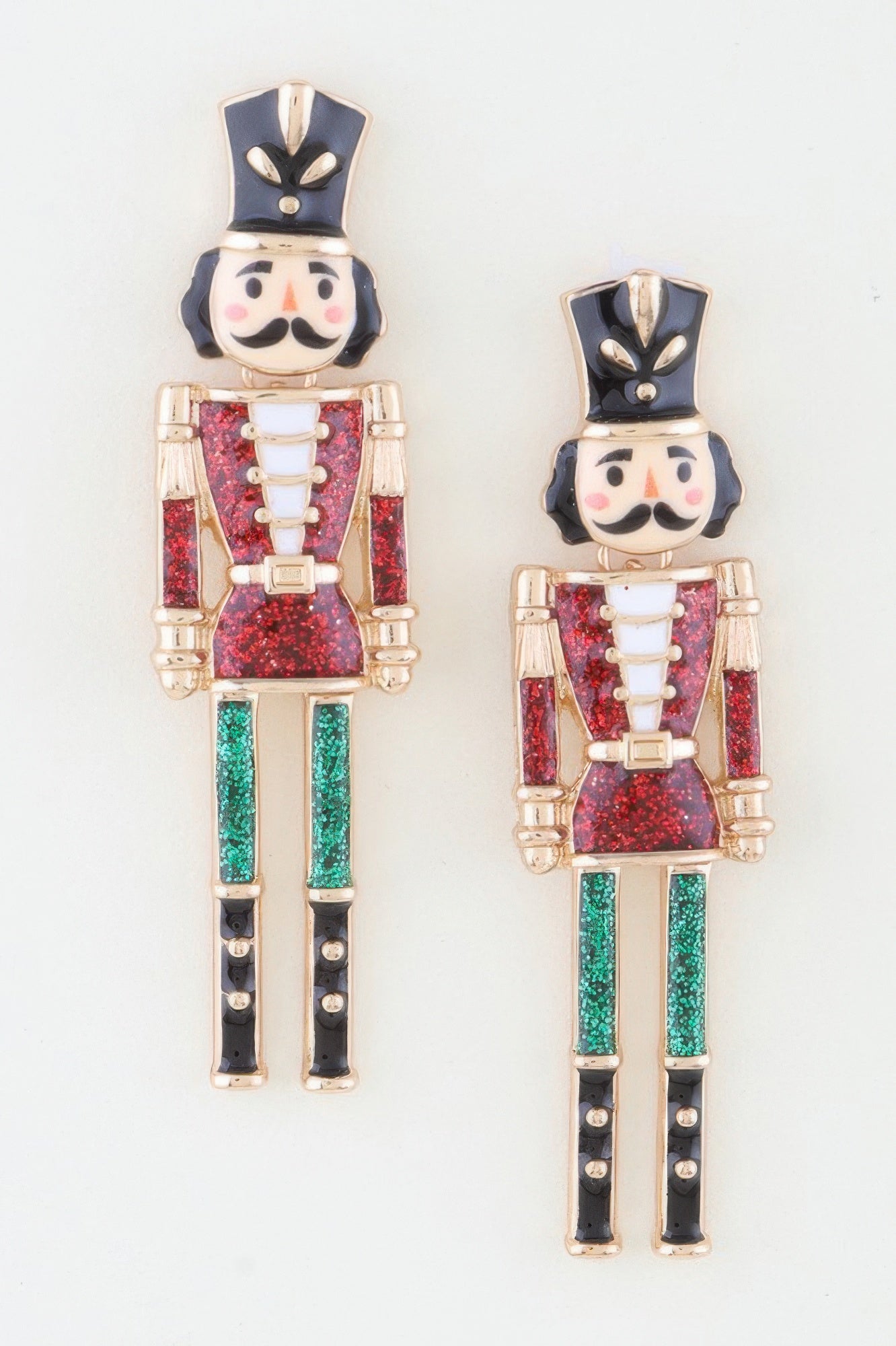 RADIO CITY Glitter Nutcracker Drop Earrings: BYMANYC ® New York  NYC Wholesale Boutique Inventory - No MOQ & Ready to Ship