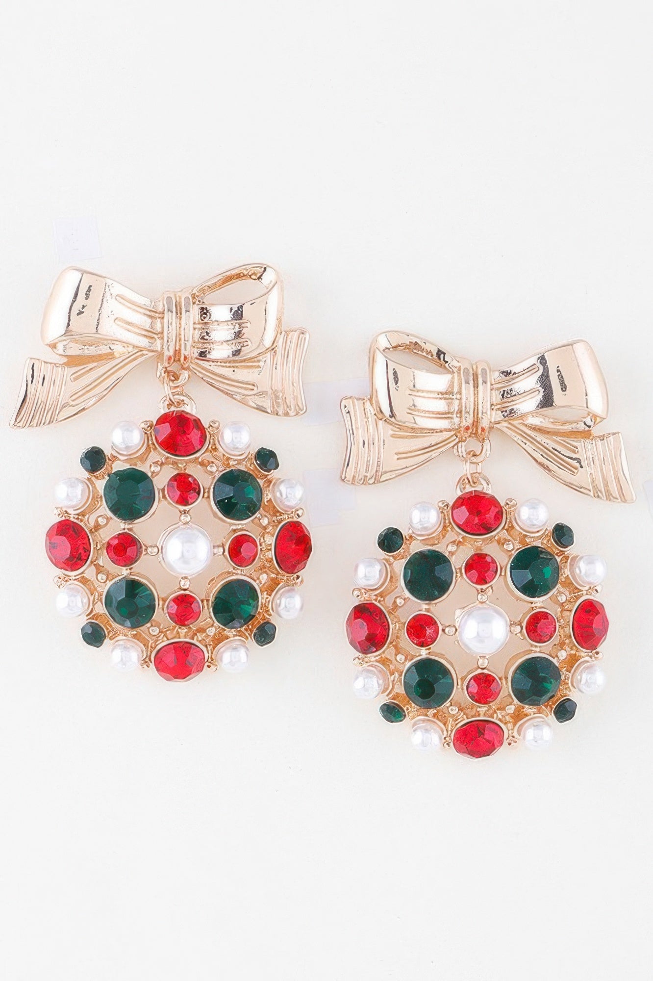  ROCKEFELLER CENTER Bejeweled Ribbon Earrings: BYMANYC ® New York  NYC Wholesale Boutique Inventory - No MOQ & Ready to Ship