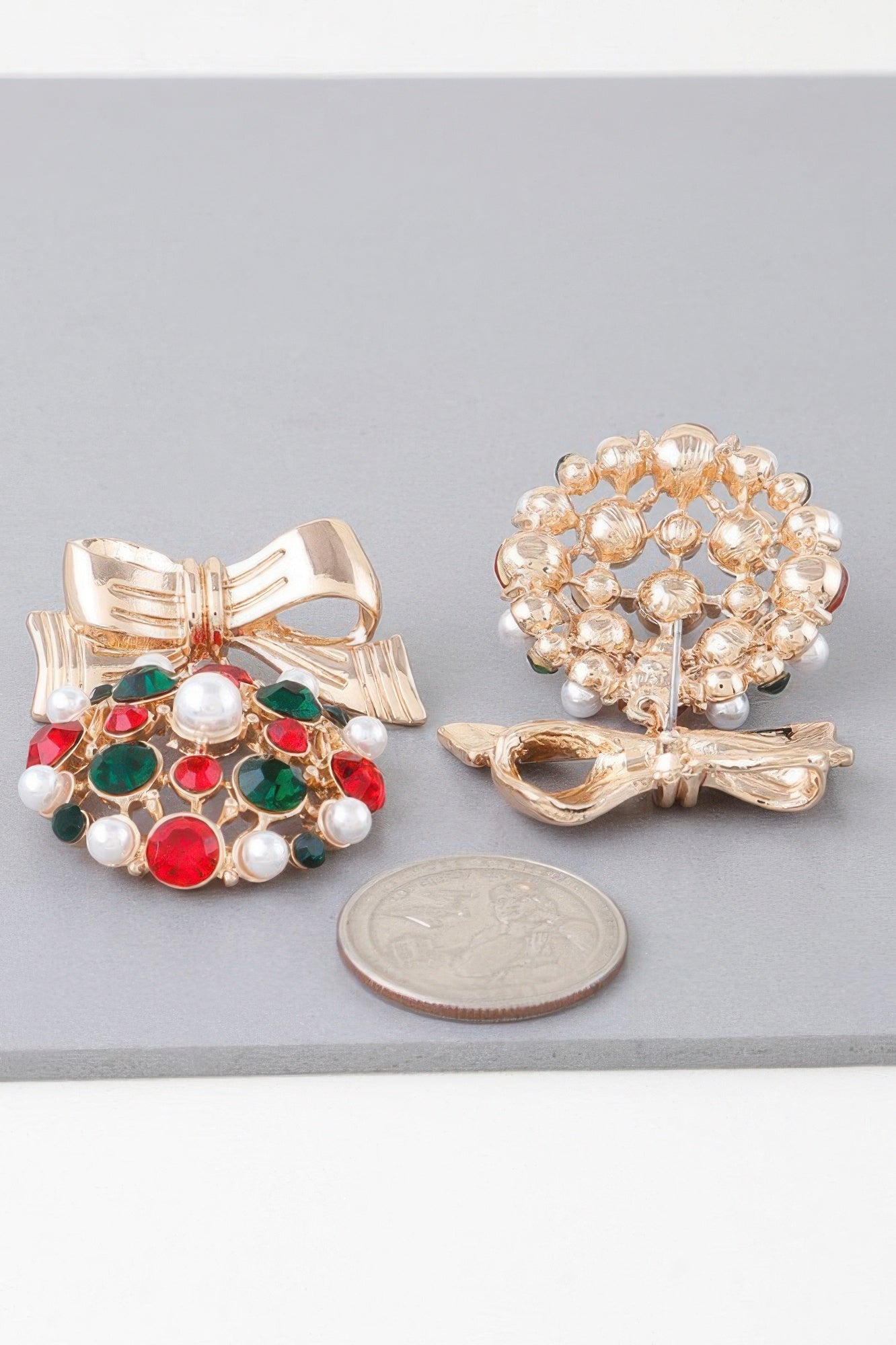  ROCKEFELLER CENTER Bejeweled Ribbon Earrings: BYMANYC ® New York  NYC Wholesale Boutique Inventory - No MOQ & Ready to Ship