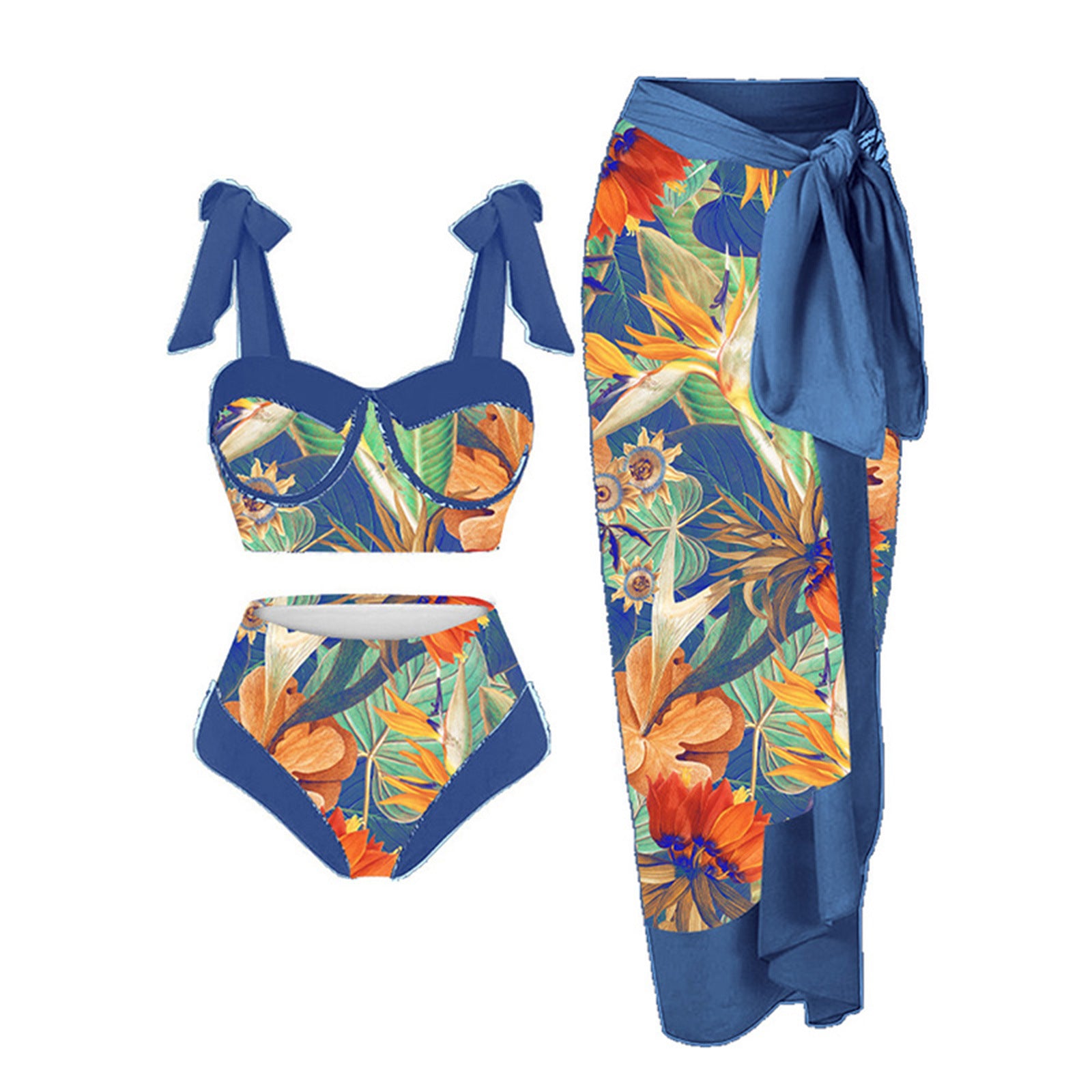 Retro Boho Bikini For Women, Brazilian, Hamptons, BYMANYC New York. - BYMANYC ® New York  