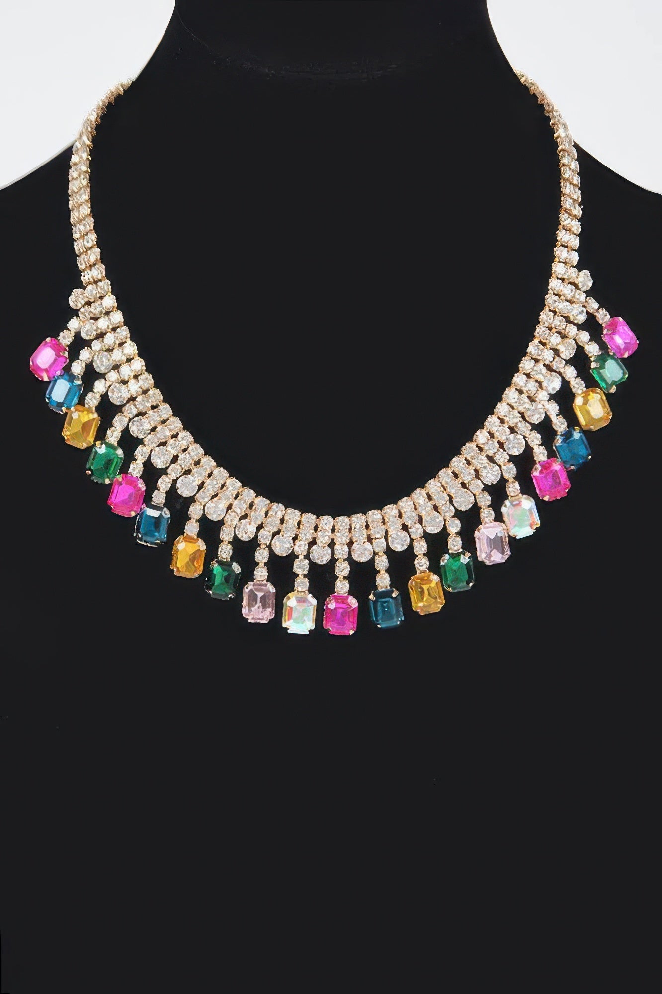  Rhinestone Choker Necklace | Glamorous BYMANYC ® New York  NYC Wholesale Boutique Inventory - No MOQ & Ready to Ship