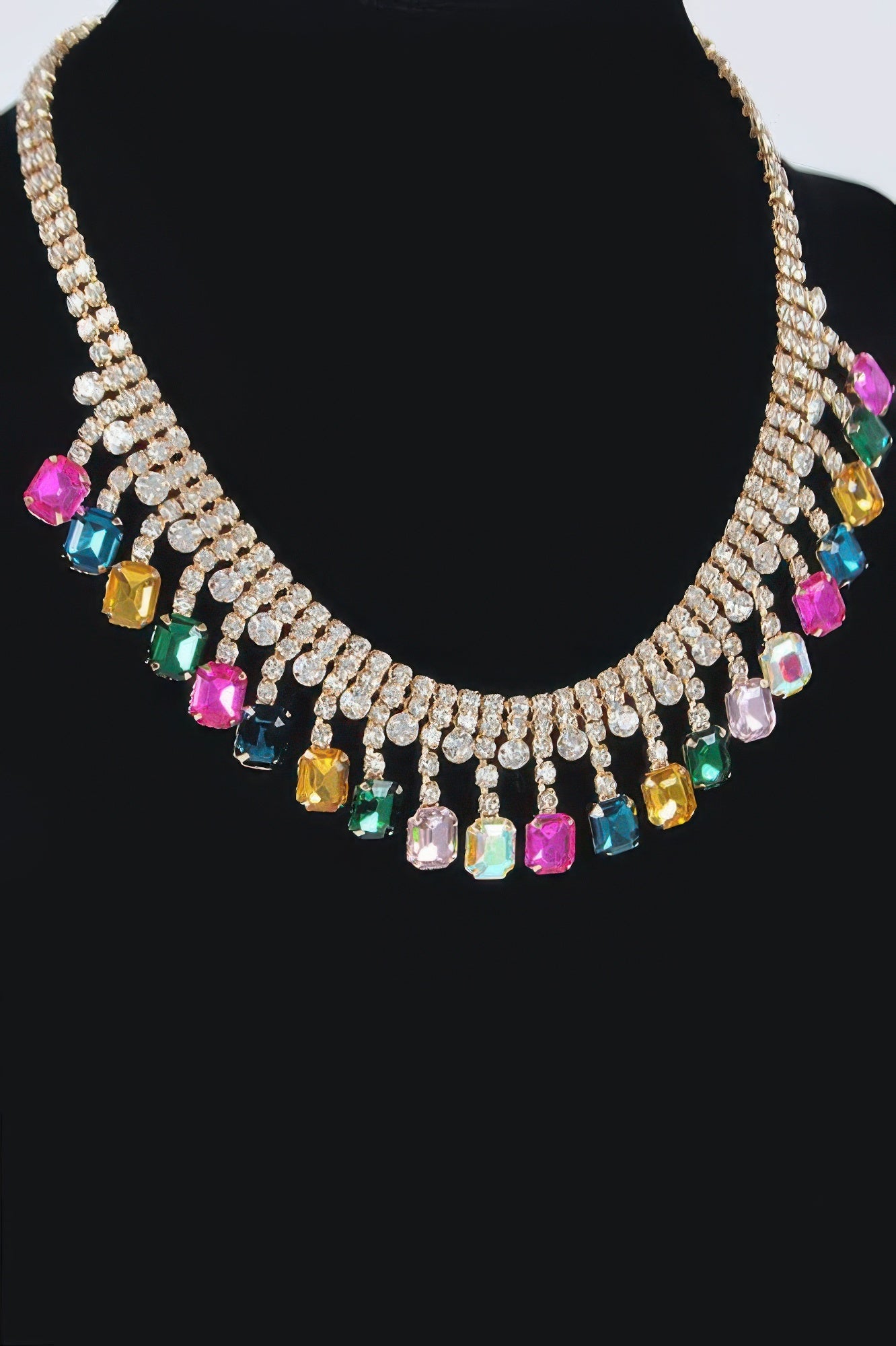  Rhinestone Choker Necklace | Glamorous BYMANYC ® New York  NYC Wholesale Boutique Inventory - No MOQ & Ready to Ship
