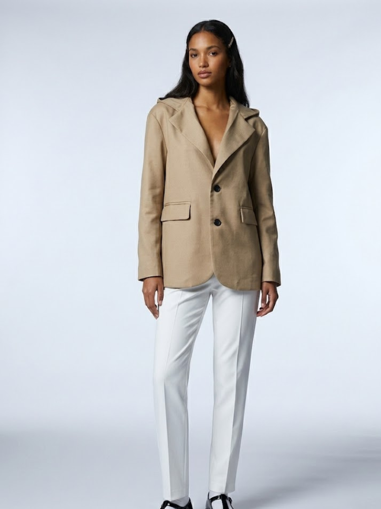  SOHO Hooded Tailored Blazer | Modern BYMANYC ® New York  NYC Wholesale Boutique Inventory - No MOQ & Ready to Ship