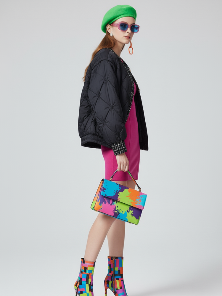 SOHO Hybrid Bomber-Tweed Jacket BYMANYC ® New York - BYMANYC ® New York  