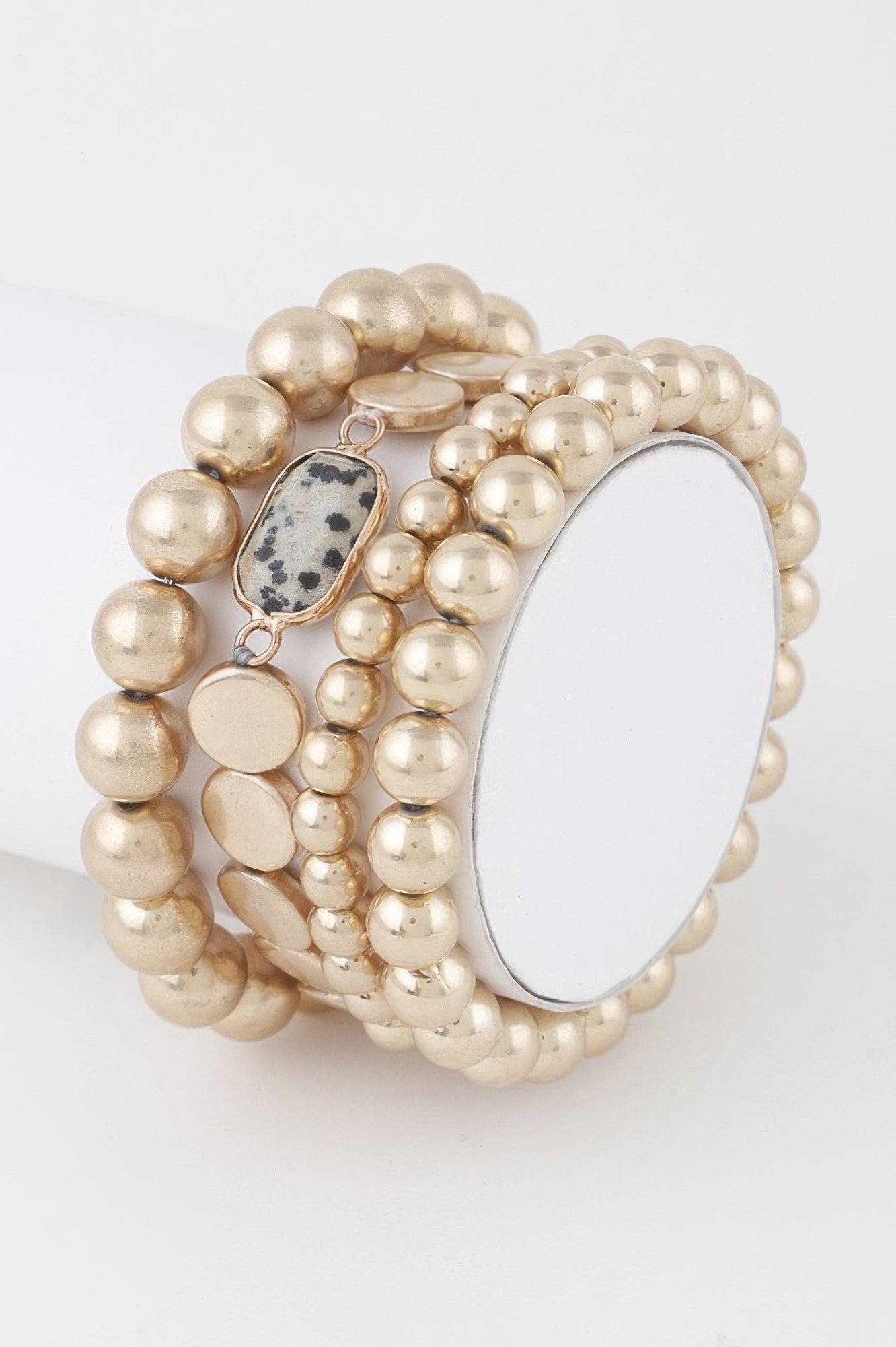 SOHO Stone Pendant Beaded Bracelet - New Collection PARIS LE MARAIS - BYMANYC ® New York - BYMANYC ® New York  