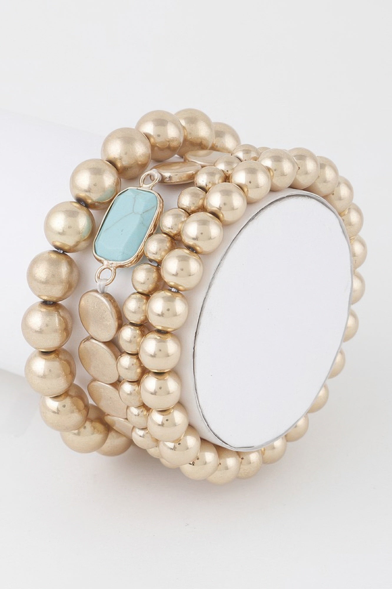  SOHO Stone Pendant Beaded Bracelet - New Collection PARIS LE MARAIS - BYMANYC ® New York  NYC Wholesale Boutique Inventory - No MOQ & Ready to Ship